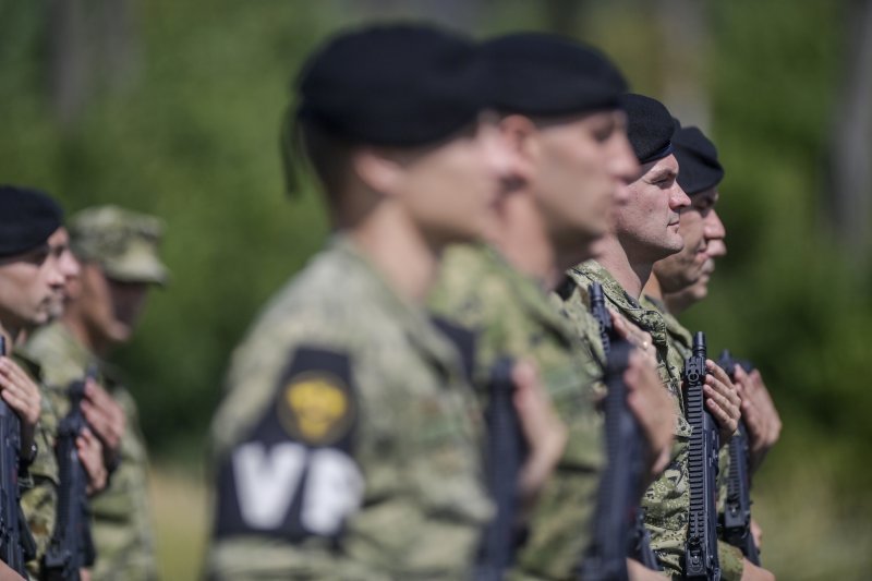 Uvježbavanje pješačkih postroja za mimohod