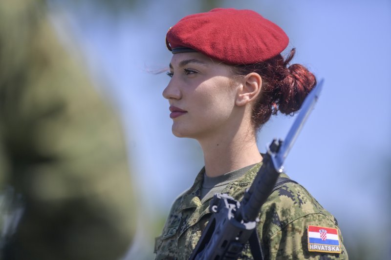 Uvježbavanje pješačkih postroja za mimohod