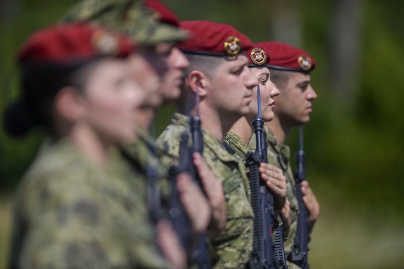 Uvježbavanje pješačkih postroja za mimohod