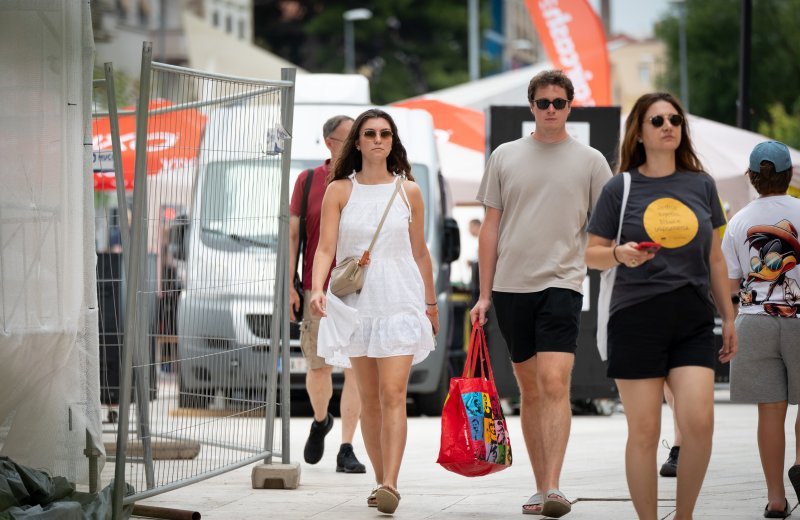 Ulična moda u Šibeniku
