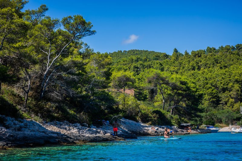 Vela Luka: Uvala Slatina