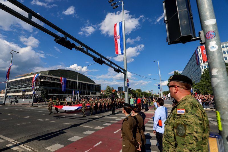 Vojni mimohod u Zagrebu 2025.