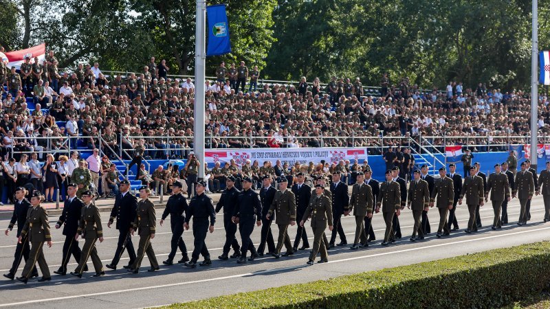 Vojni mimohod u Zagrebu 2025.