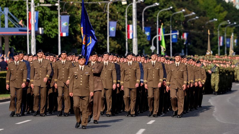 Vojni mimohod u Zagrebu 2025.