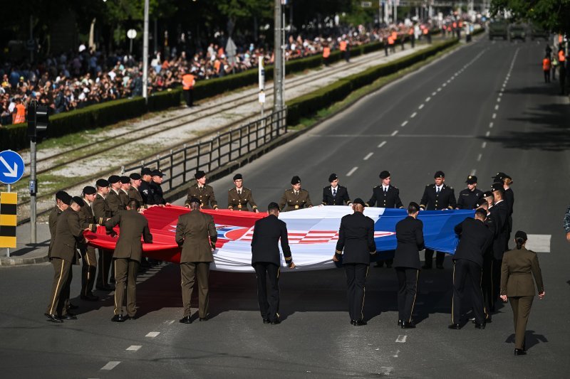 Vojni mimohod u Zagrebu 2025.