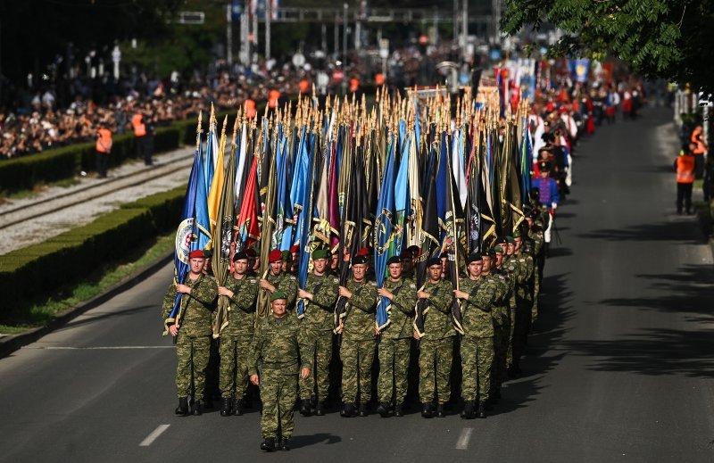 Vojni mimohod u Zagrebu 2025.