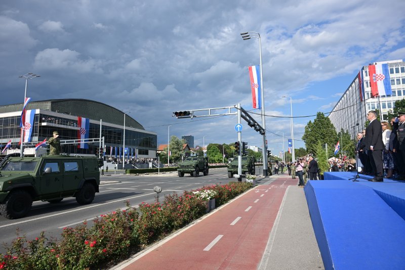 Vojni mimohod u Zagrebu 2025.