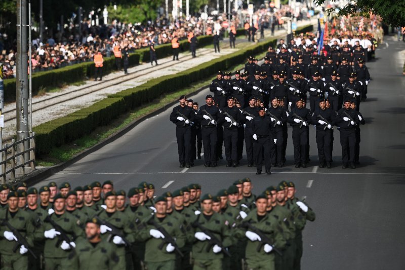 Vojni mimohod u Zagrebu 2025.