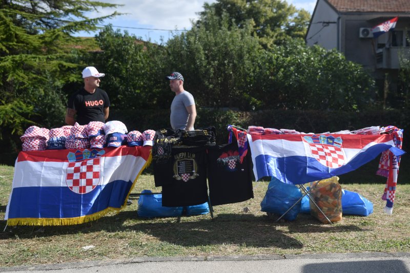Pripreme za Thompsonov koncert u Sinju