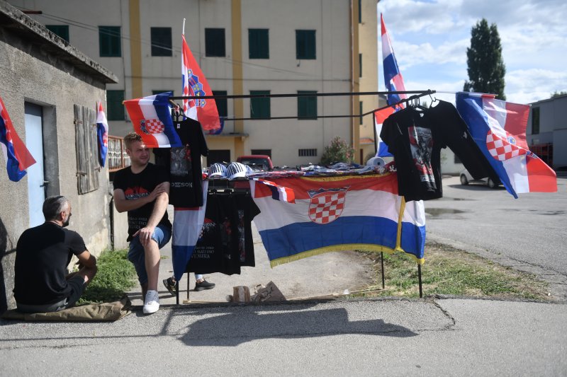 Pripreme za Thompsonov koncert u Sinju