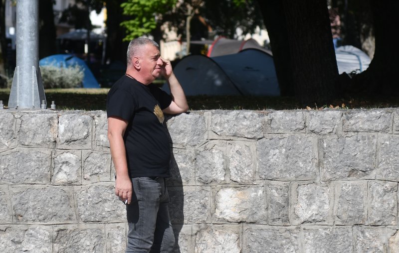 Pripreme za Thompsonov koncert u Sinju
