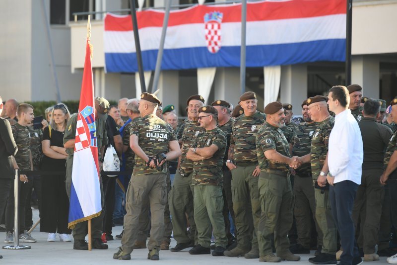 Atmosfera u Kninu uoči središnje proslave Dana pobjede i domovinske zahvalnosti
