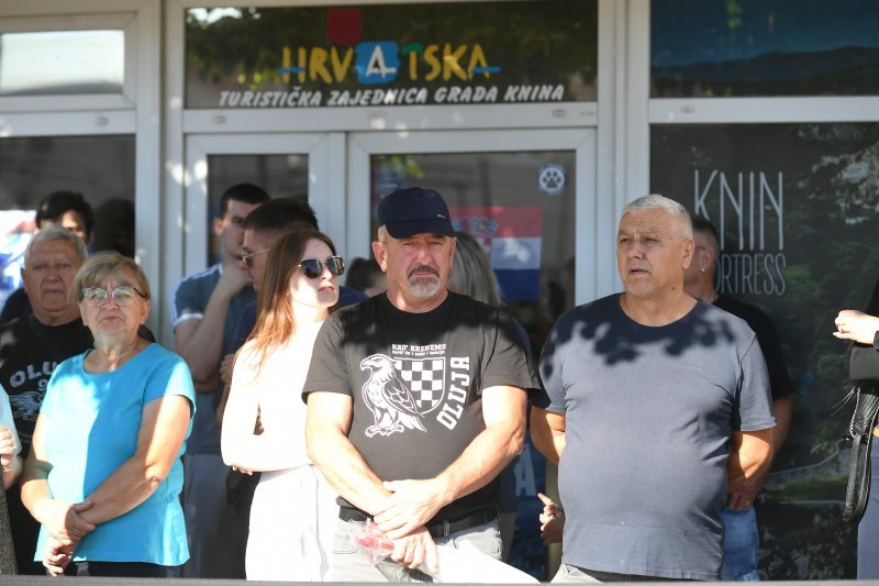 Atmosfera u Kninu uoči središnje proslave Dana pobjede i domovinske zahvalnosti