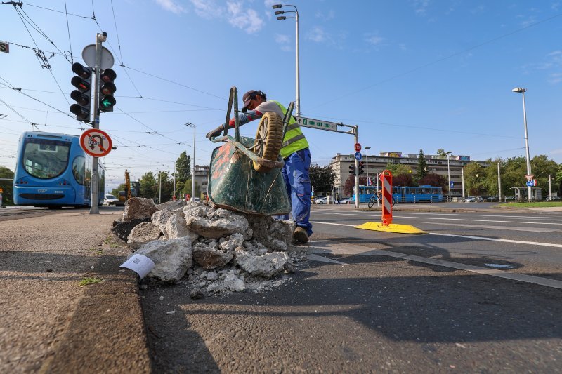Počeli radovi na križanju Ulice grada Vukovara i Avenije Marina Držića