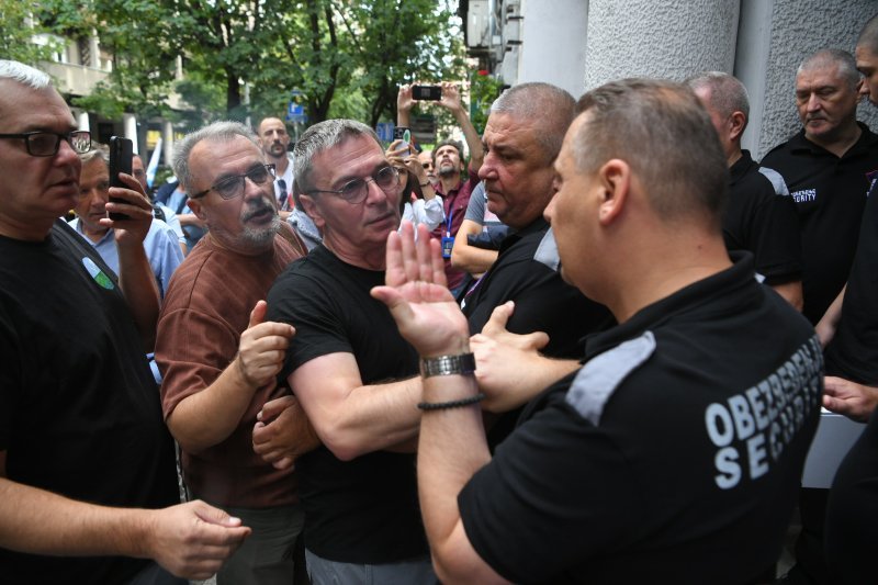 Sukob policije i građan u Beogradu