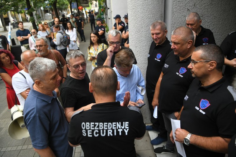 Sukob policije i građan u Beogradu