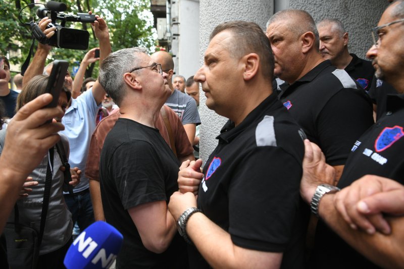 Sukob policije i građan u Beogradu