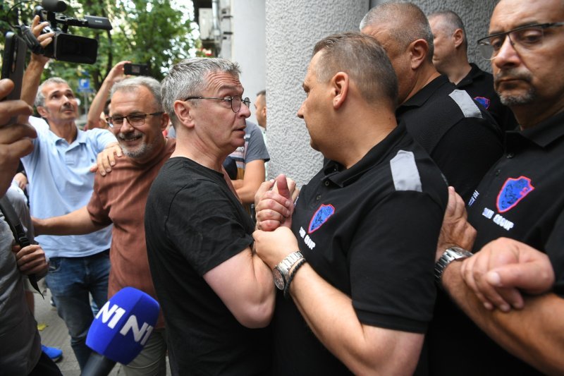 Sukob policije i građan u Beogradu