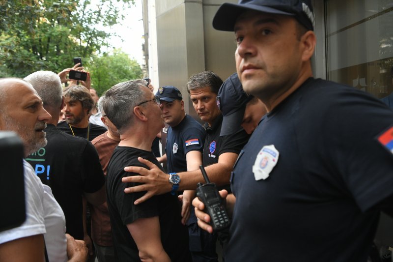 Sukob policije i građan u Beogradu