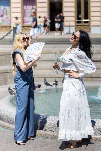 Petra Meštrić i Polina Guseva na Manduševcu