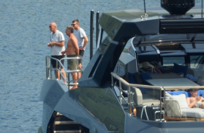 Geri Halliwell s obitelji na jahti u Hrvatskoj