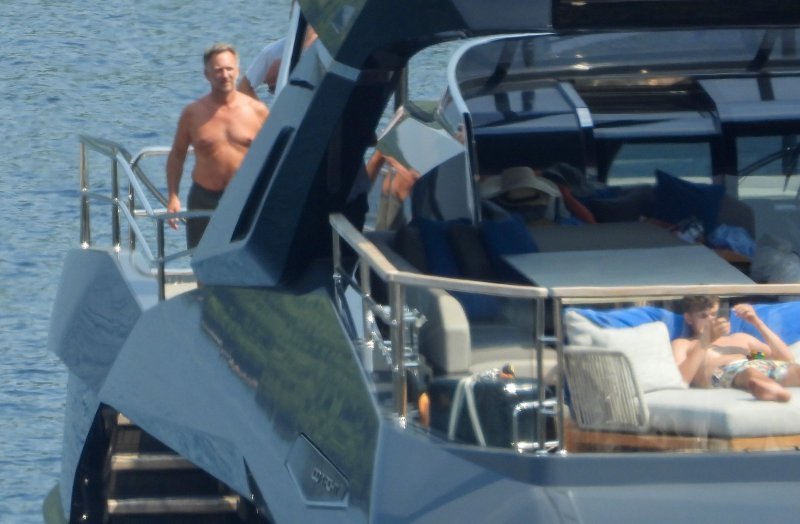 Geri Halliwell s obitelji na jahti u Hrvatskoj