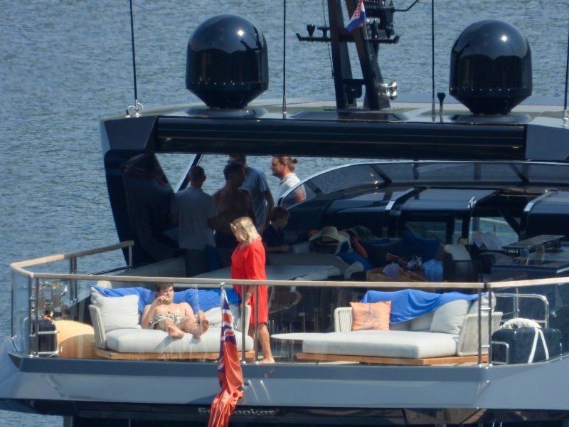 Geri Halliwell s obitelji na jahti u Hrvatskoj
