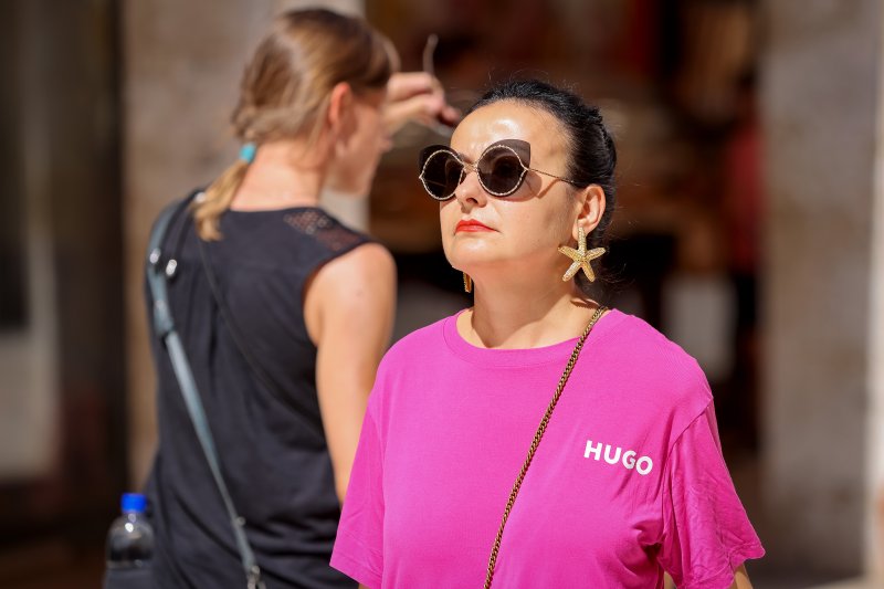 Subotnja špica u centru Zadra