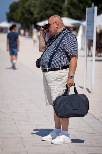 Subotnja špica u centru Zadra