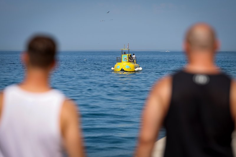 Subotnja špica u centru Zadra