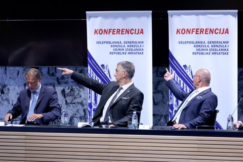 Andrej Plenković i Gordan Grlić Radman