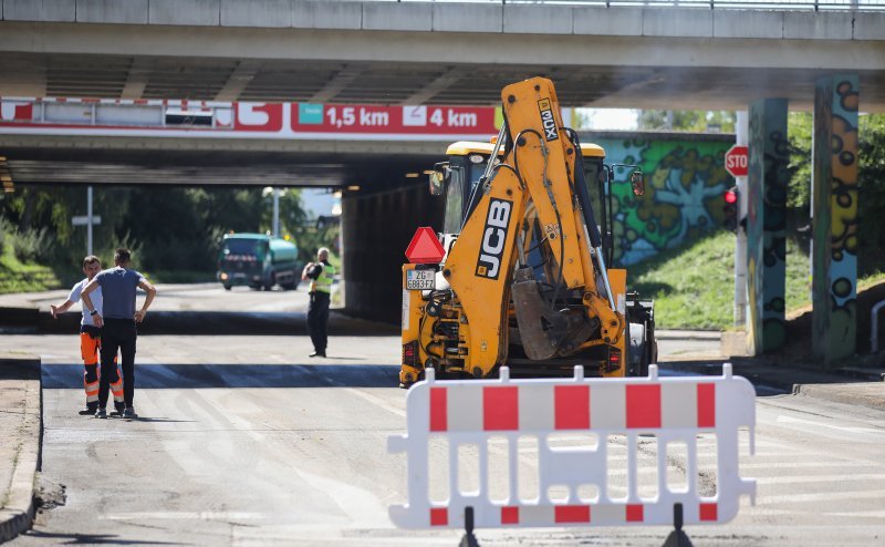 Sanacija podvožnjaka na Aleji Bologne nakon obilnih kiša