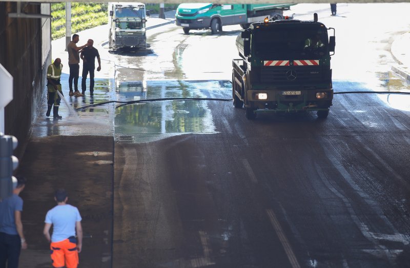 Sanacija podvožnjaka na Aleji Bologne nakon obilnih kiša