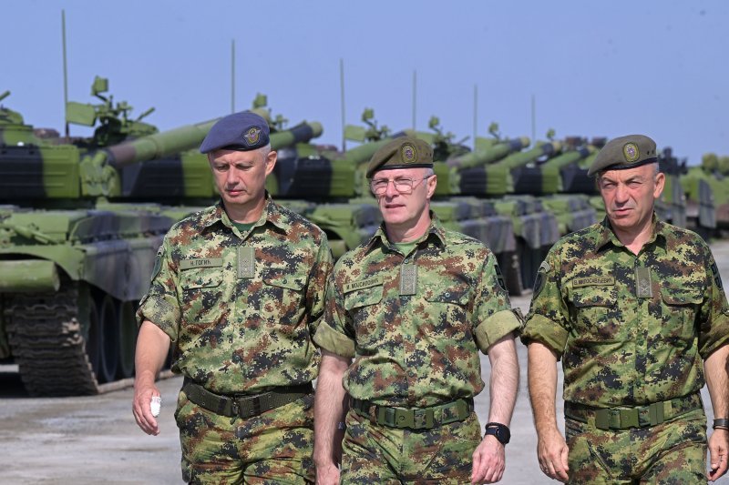 Pripreme za vojni mimohod Vojske Srbije