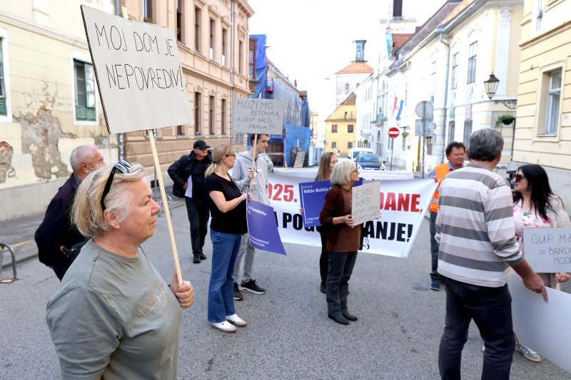 Građani Botinca prosvjeduju protiv izmjena GUP-a