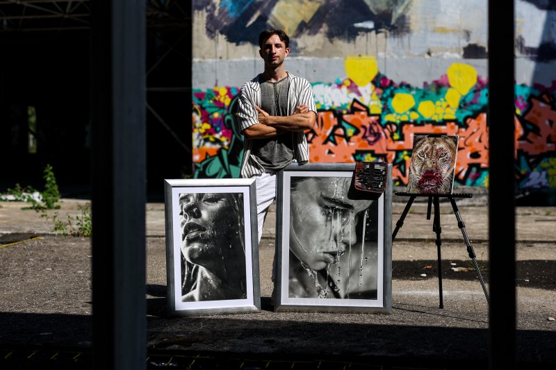 Dejan Šebastijan naslikao mural