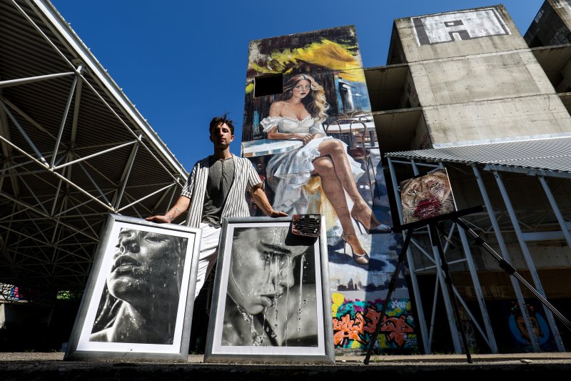 Dejan Šebastijan naslikao mural