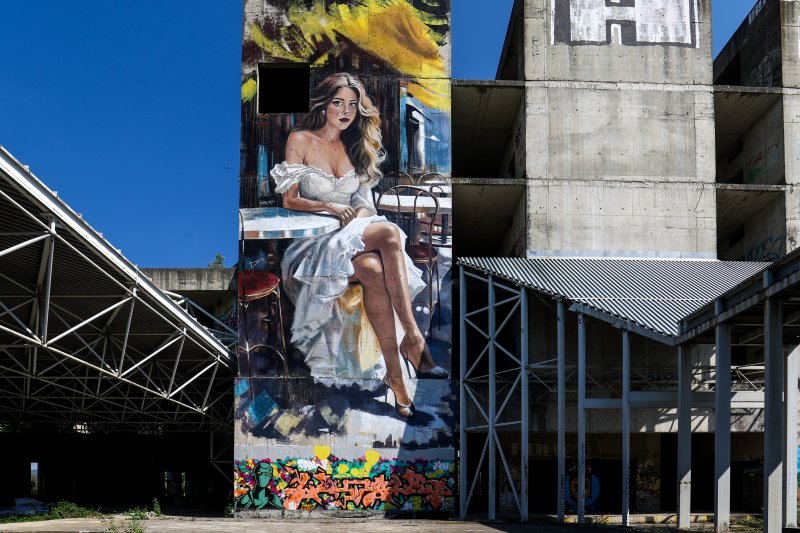Dejan Šebastijan naslikao mural