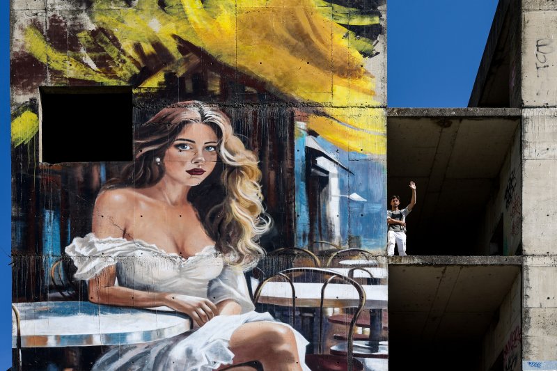 Dejan Šebastijan naslikao mural