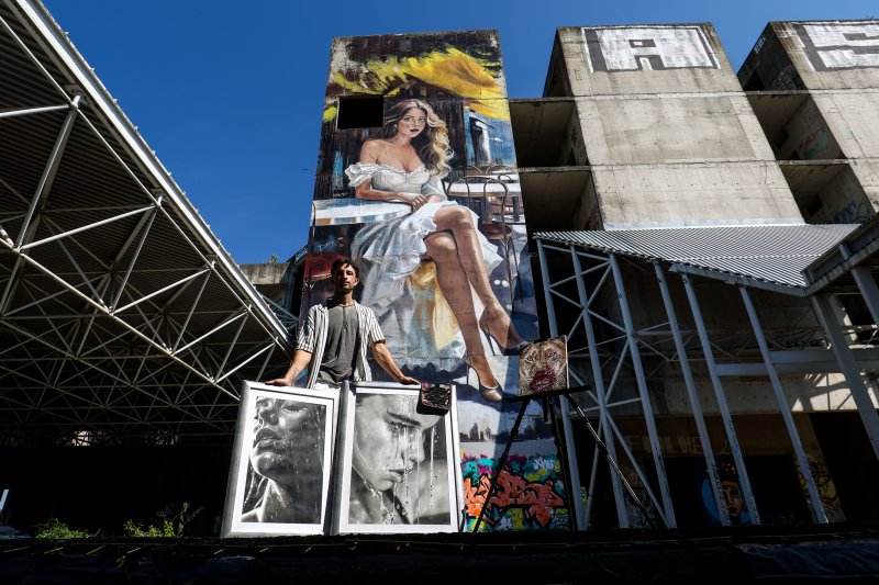 Dejan Šebastijan naslikao mural