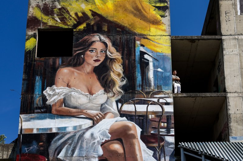 Dejan Šebastijan naslikao mural