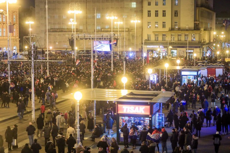 Zagreb: Doček rukometaša