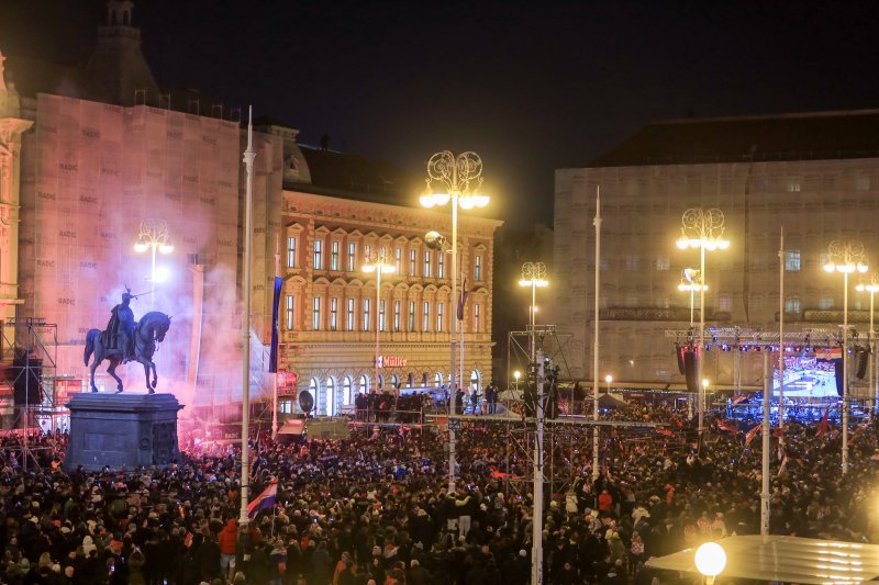Zagreb: Doček rukometaša