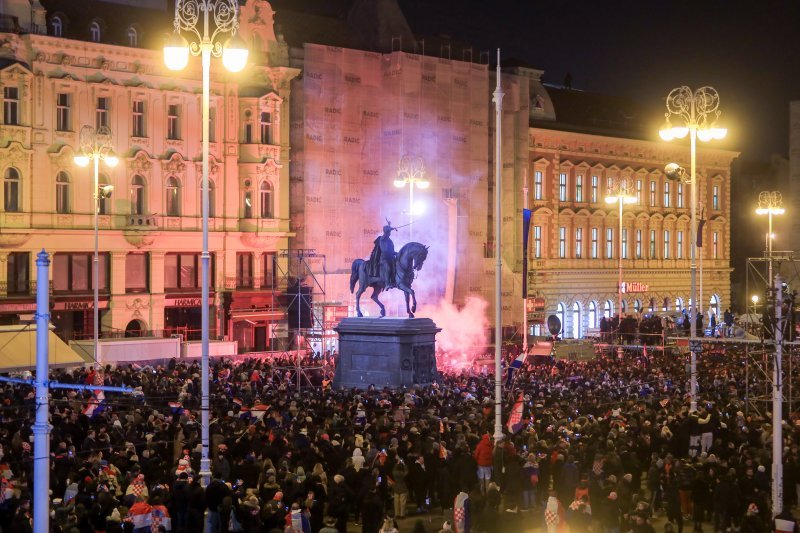 Zagreb: Doček rukometaša