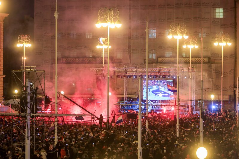 Zagreb: Doček rukometaša
