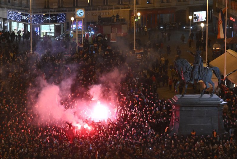 Zagreb: Doček rukometaša