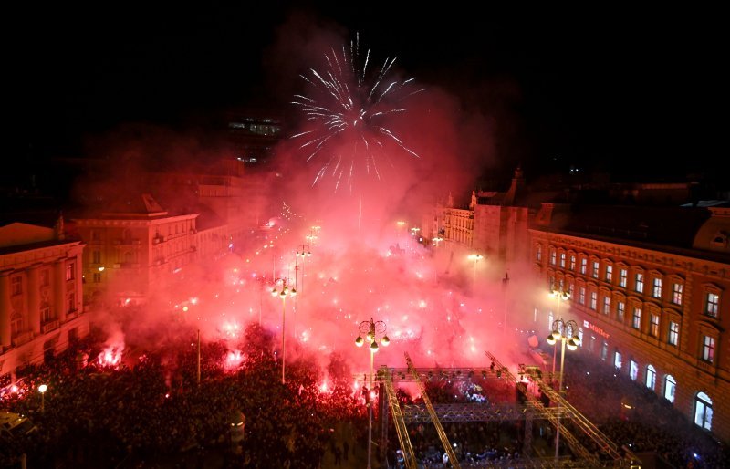 Zagreb: Doček rukometaša