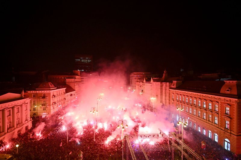Zagreb: Doček rukometaša