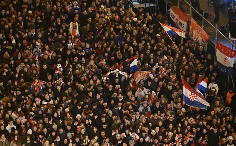 Zagreb: Doček rukometaša