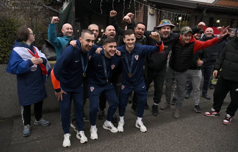 Zagreb: Doček brončanih Futsal reprezentativaca u Rudešu